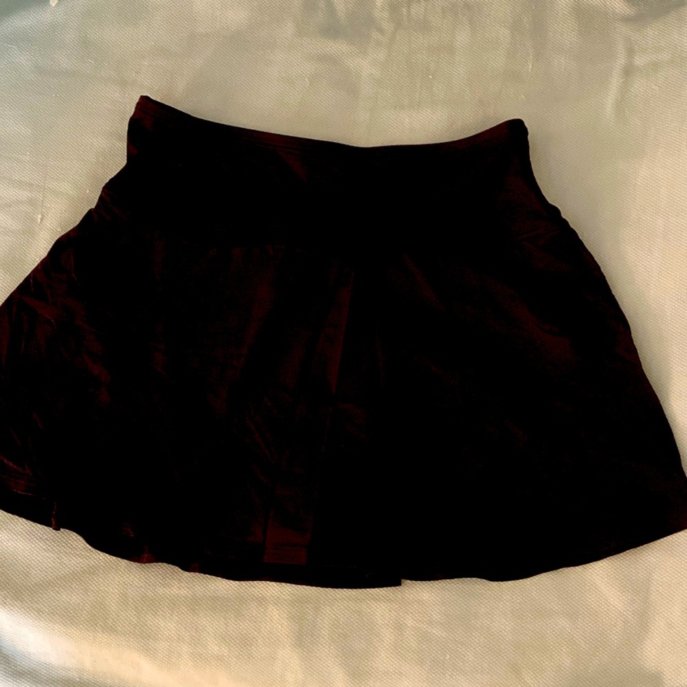 Black Swim Skort